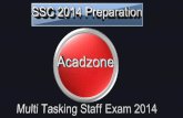 SSC Multi-Tasking Staff (MTS) Exam 2014 Preparation: Important Information, Helpful Books & Tips
