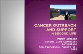 Cancer Outreach And Support In Second Life