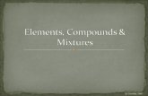 Elements, compounds & mixtures