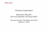 09 13-12 pioneer results-q1-1