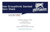 How Groupthink Sacked Penn State