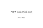 ARM mbed connect
