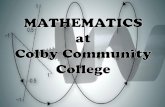 Math at Colby Community College