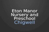 Eton Manor Nursery and Preschool Chigwell