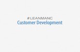 Customer development leanmanc