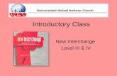 Introductory Class Level III - IV