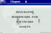 Chapter 6: managing hardware and software assets