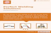 Perfect welding-solutions