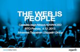 THE WEB is PEOPLE - Zeppelin Group - BTO Buy Tourism Online 2013 - Johannes Tappeiner