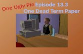 One Ugly Pie 13.3