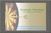 Strategic Planning: Concepts and Process