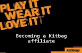 Becoming A Kitbag Affiliate - including our free whitelabel affiliate setup