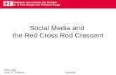 Social Media Basics for the Red Cross Red Crescent