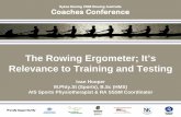 Rowing ergometers as an aide to on-water training pros and cons