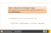 Investigating Community Implementation of the GoodRelations Ontology