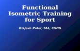 Functional Isometric Training For Sport   Hc Print Version