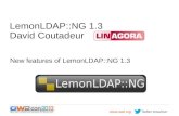 LemonLDAP::NG - the New Generation WebSSO !, David Coutadeur, Linagora.