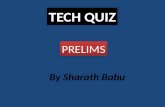 Tech quiz prelims