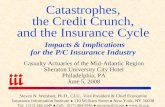 Catastrophes, the Credit Crunch, and the Insurance Cycle