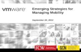 VMware Emerging Strategies for Managing Mobility