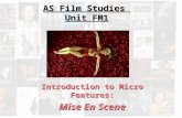 Micro Features Intro: Mise-en-scene