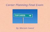 Career planning final exam