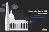 AWS Webcast - Webinar Series for State and Local Government #3: Discover the Ease of AWS Deployment