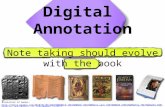 Digital Fluency, starting with digital annotation