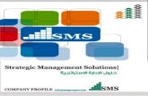 Strategic Management Solutions , SMS Group -Experts Business Solutions