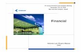 Embraer fifth annual investor meeting   financial presentation