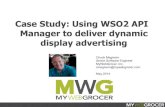 Using WSO2 API Manager to deliver dynamic display advertising