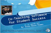 Co teaching software for success