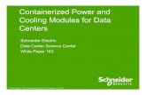 Containerized Power and Cooling Modules for Data Centers