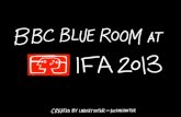 Bbc blue room at IFA 2013