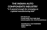 The Indian Auto Components Industry Latest