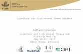 Livestock and Fish Gender Theme updates