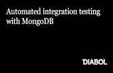 Automated Integrated Testing with MongoDB