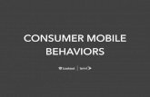 Consumer Mobile Behaviors