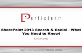 SharePoint 2013 Search & Social - What You Need to Know!