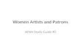 Apah study guide women artists