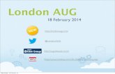 London Atlassian User Group - 20140218 Intro