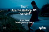 Apache Hadoop Java API