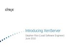 Introducing Xen Server