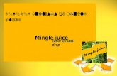 Swot analyzing of mingle juice