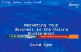 Marketing Your Business in the Online Environment