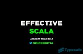 Effective Scala (JavaDay Riga 2013)