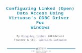 Virtuoso ODBC Driver Configuration & Usage (Windows)