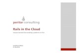 Rails in the Cloud - Experiences from running on EC2