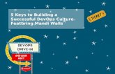 5 keys to Building a Successful DevOps Culture featuring Mandi Walls (Presentation)
