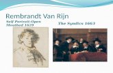 Rembrandt Van Rijn Slides
